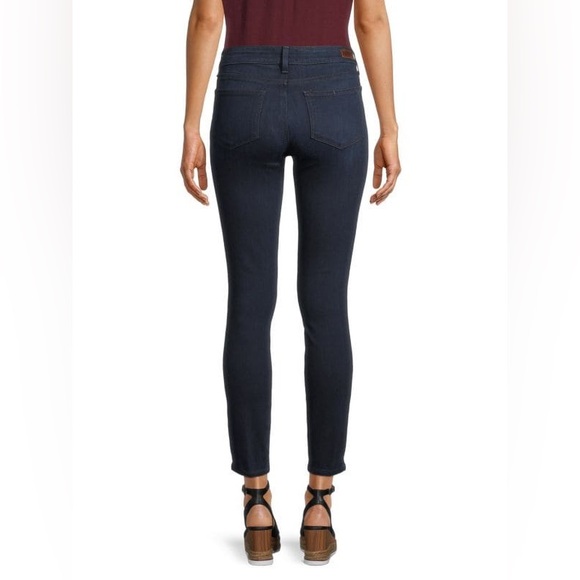 PAIGE Verdugo Crop Skinny Jeans in Pinnacle dark wash Size 27 - Picture 15 of 15